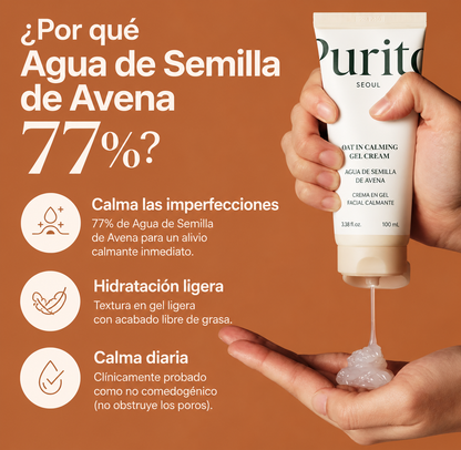 PURITO SEOUL - OAT-IN CALMING GEL CREAM [100ml]