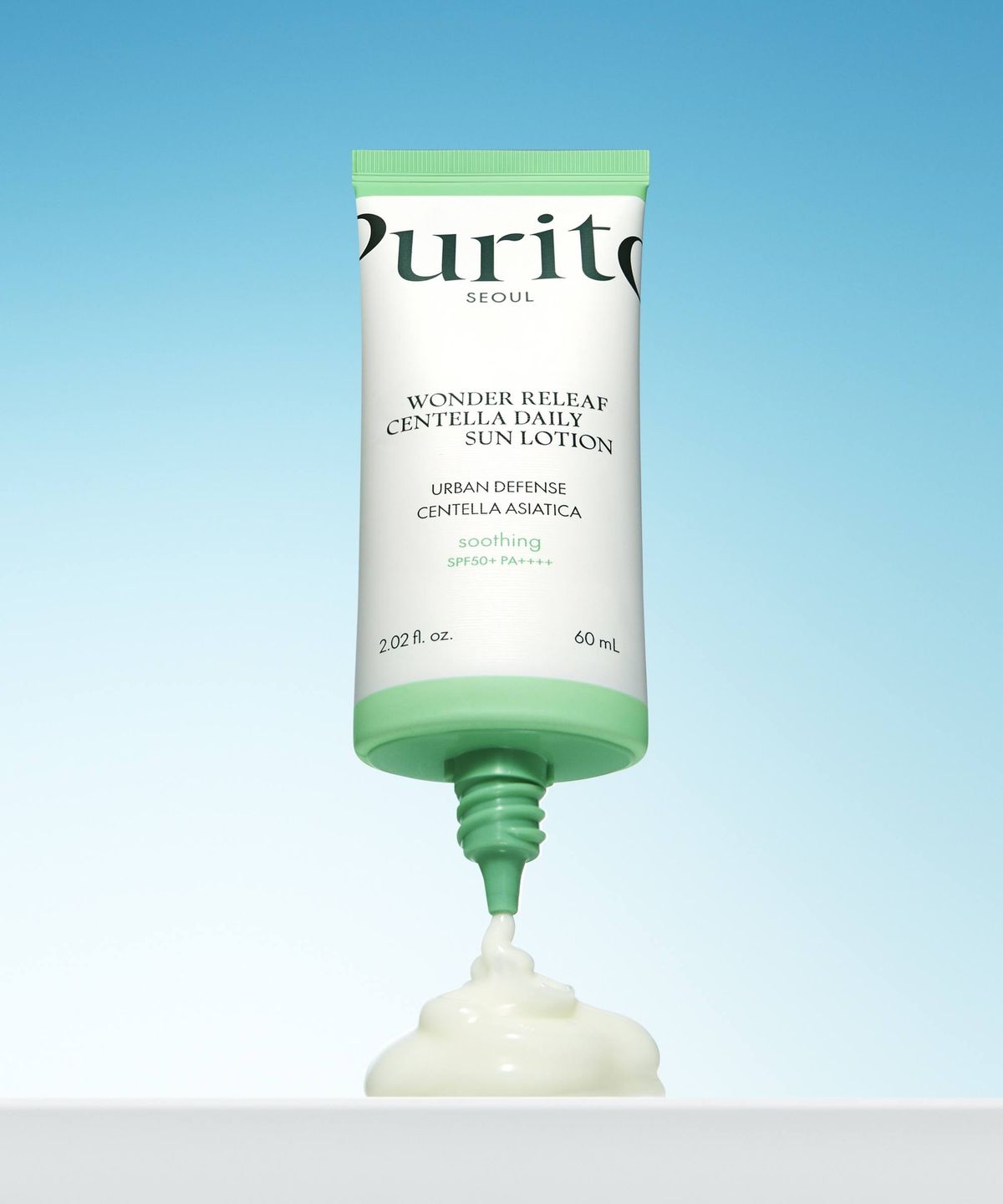 PURITO SEOUL - WONDER RELEAF CENTELLA DAILY SUN LOTION SPF50+ PA++++ - [60ML]