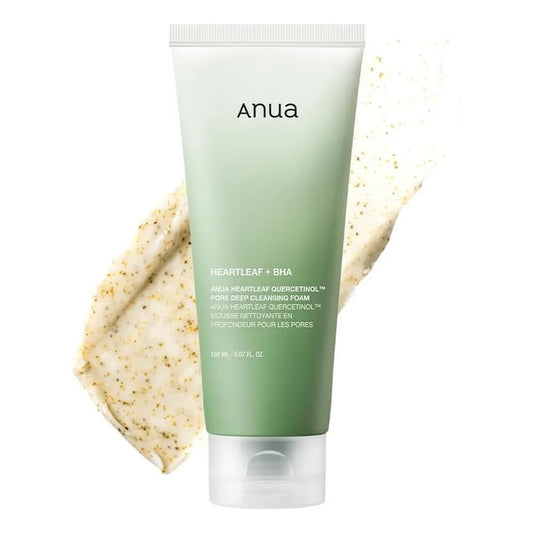 ANUA - ESPUMA LIMPIADORA HEARTLEAF QUERCETINOL PORE DEEP CLEANSING FOAM [150 ML]