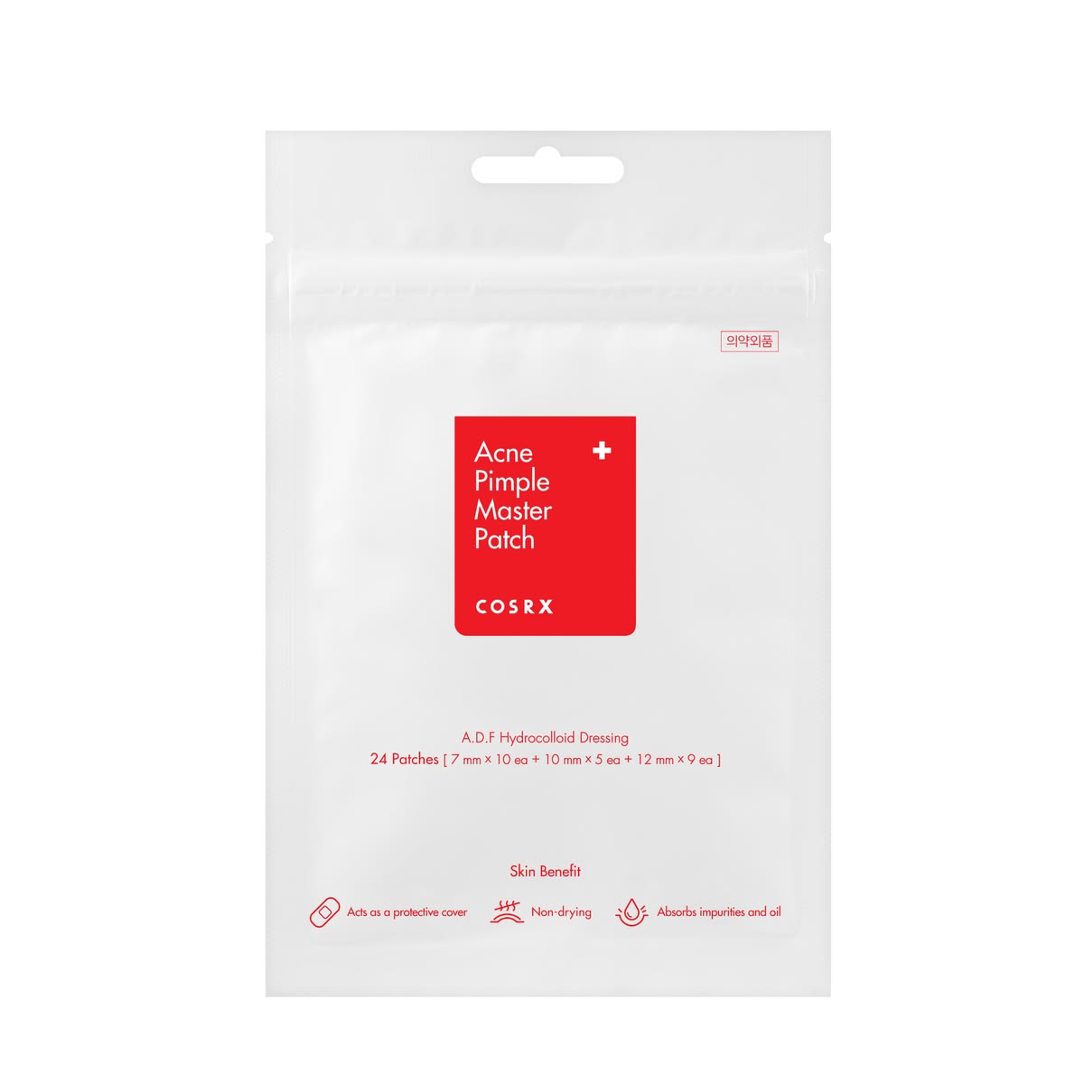 COSRX - PARCHE ACNE PIMPLE MASTER  [1 PACK X 24 PARCHES] 