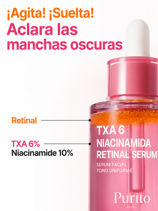 PURITO SEOUL - TXA 6 NIACINAMIDE 10 RETINAL SERUM [30ML]